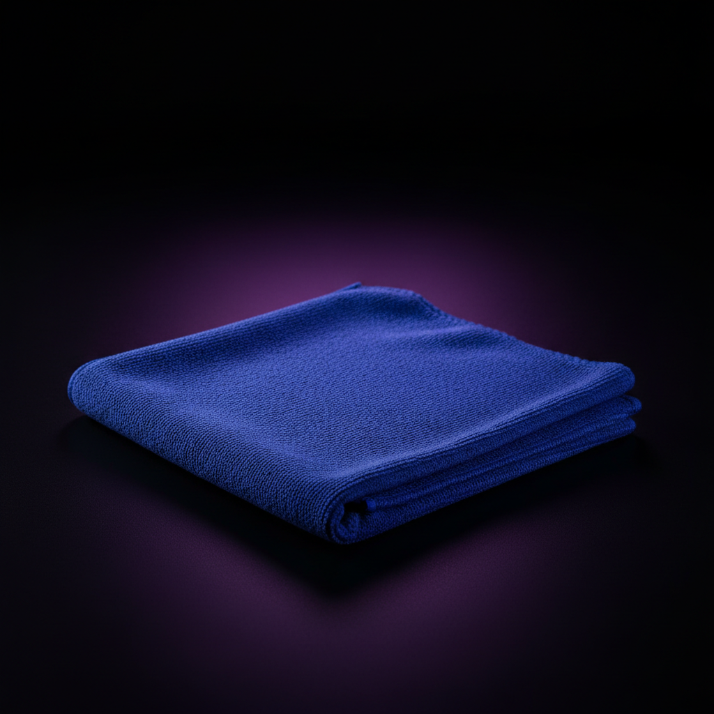 Microfibra azul 40x40 para interior de vehículo